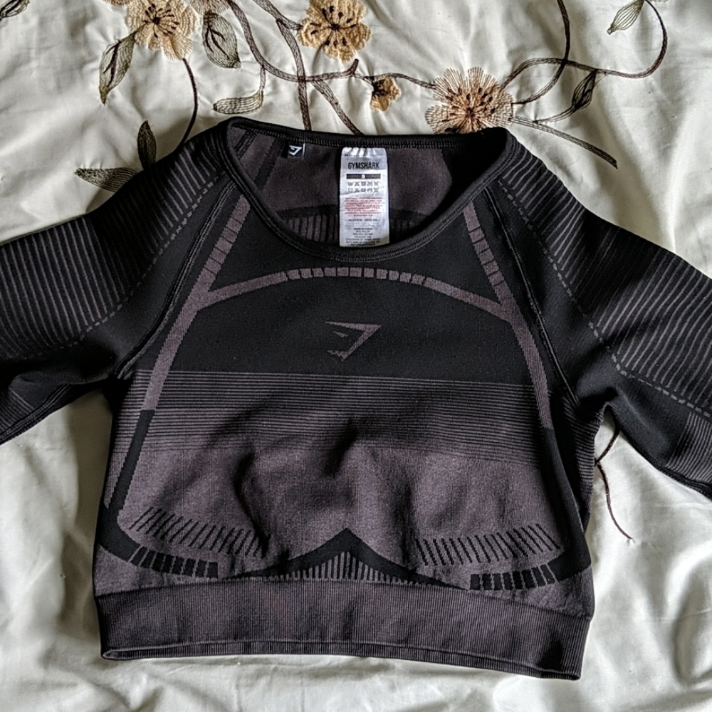 Gymshark Geo Seamless Crop Top